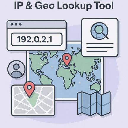 Review: IP & Geo Lookup Tool dengan Peta
