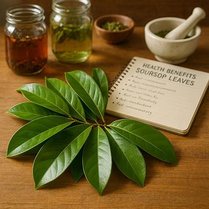Manfaat Daun Sirsak untuk Kesehatan - Khasiat, Cara Pakai & Peringatan