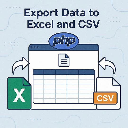 Membuat Export Data ke Excel dan CSV dengan PHP (Lengkap + Contoh Kode)