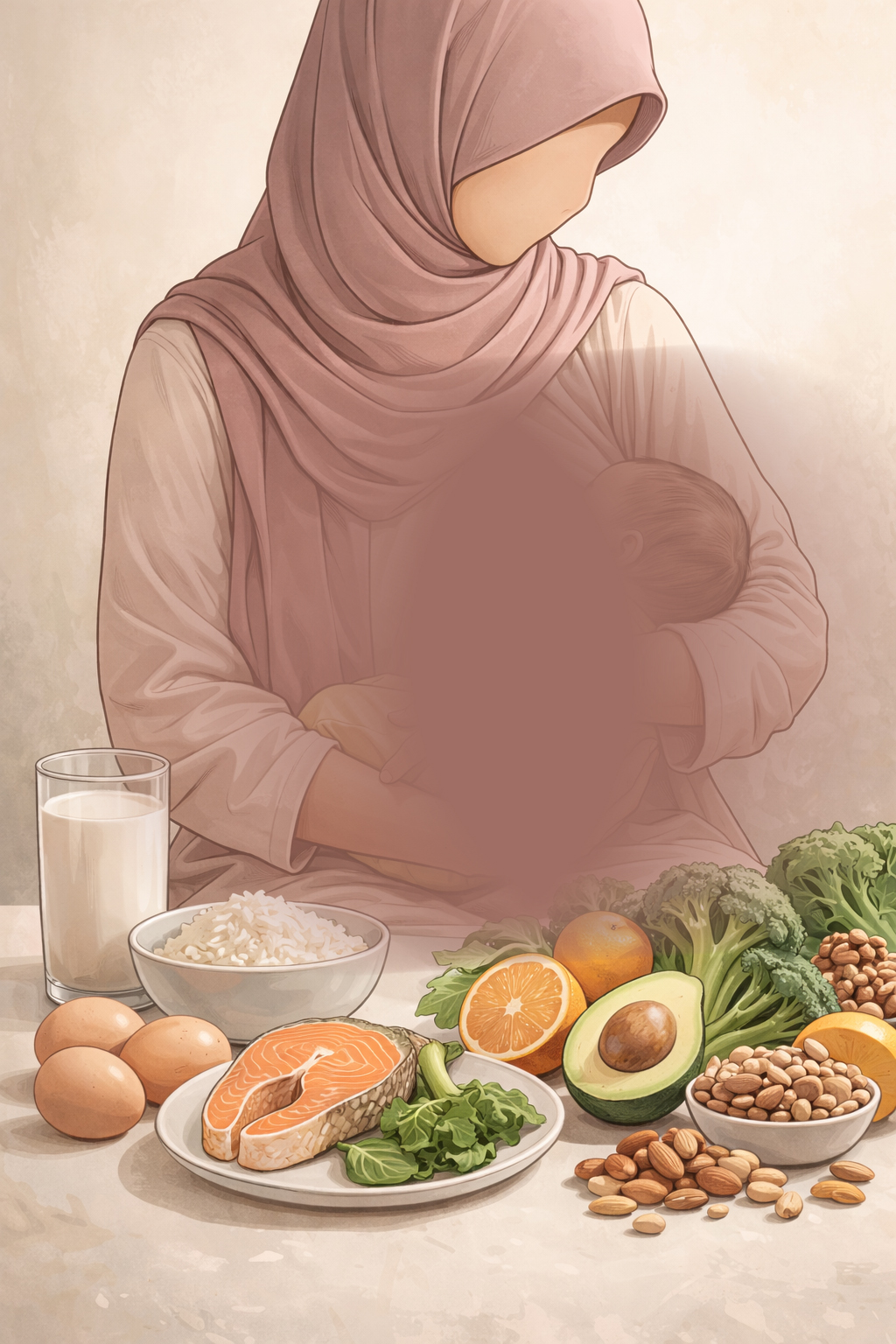 Nutrisi Penting untuk Ibu Menyusui agar ASI Berkualitas dan Ibu Tetap Sehat